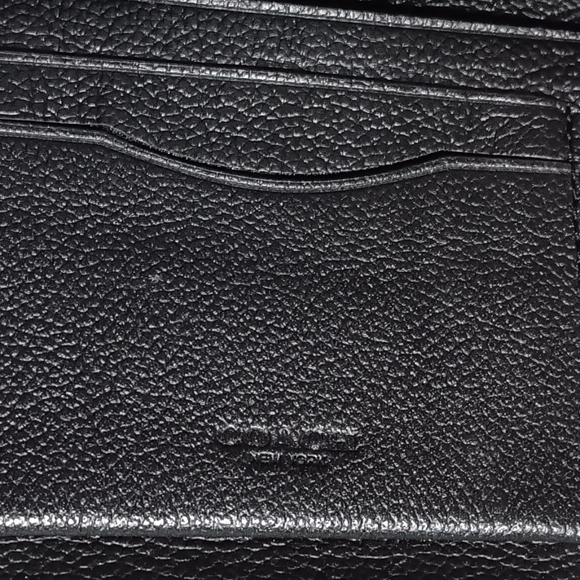 Vintage Mens Coach Billfold NWOT - Picture 3 of 5
